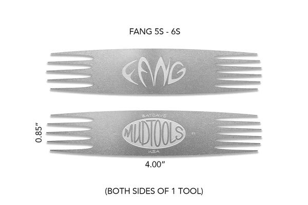 Mudtools Fang Stainless Steel Scoring Tools