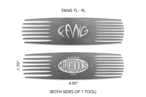 Mudtools Fang Stainless Steel Scoring Tools