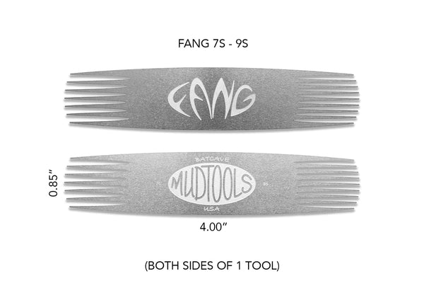Mudtools Fang Stainless Steel Scoring Tools