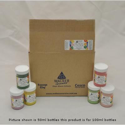 Walker Ceramics Design Colour Underglaze Kit