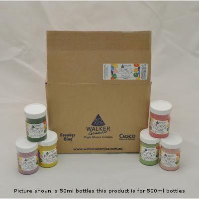 Walker Ceramics Design Colour Underglaze Kit