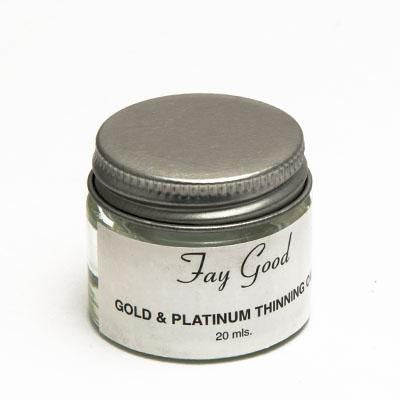 Walker Ceramics Gold/Platinum Lustre Thinner 20mL