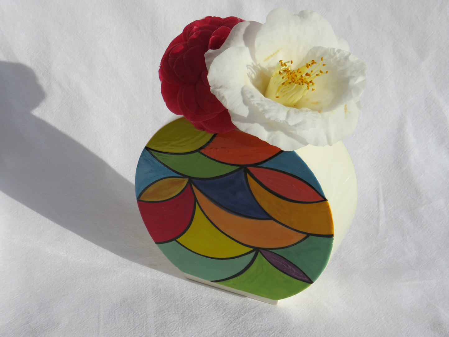 Ceramic hand crafted Vase by Georgie Waldron