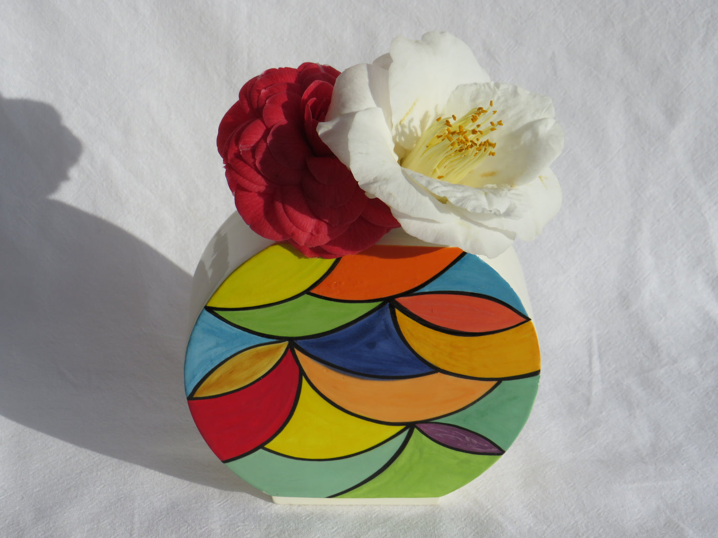 Ceramic hand crafted Vase by Georgie Waldron