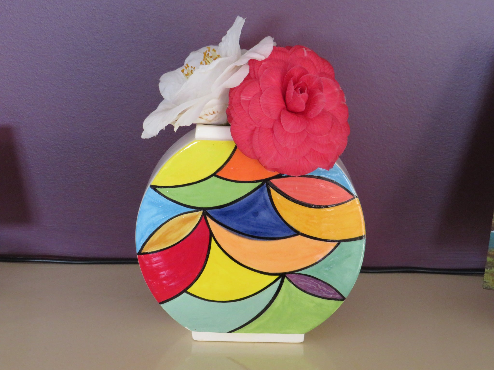 Ceramic hand crafted Vase by Georgie Waldron