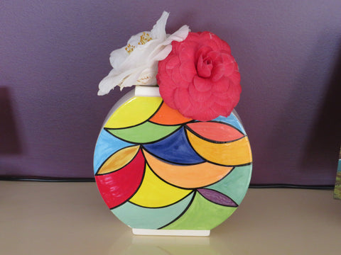 Ceramic hand crafted Vase by Georgie Waldron