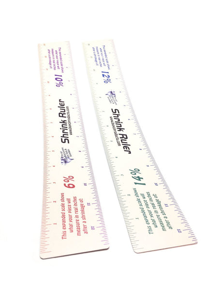 diamond core tools shrink ruler imperial for measuring pottery