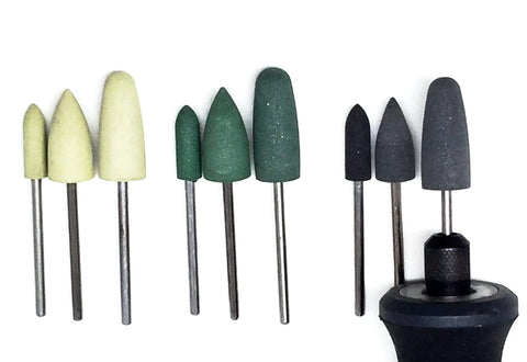 Diamond Polisher Bullet Set (9 piece set)