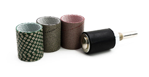 Diamond Core Spiral Bands and Rubber Mandrels