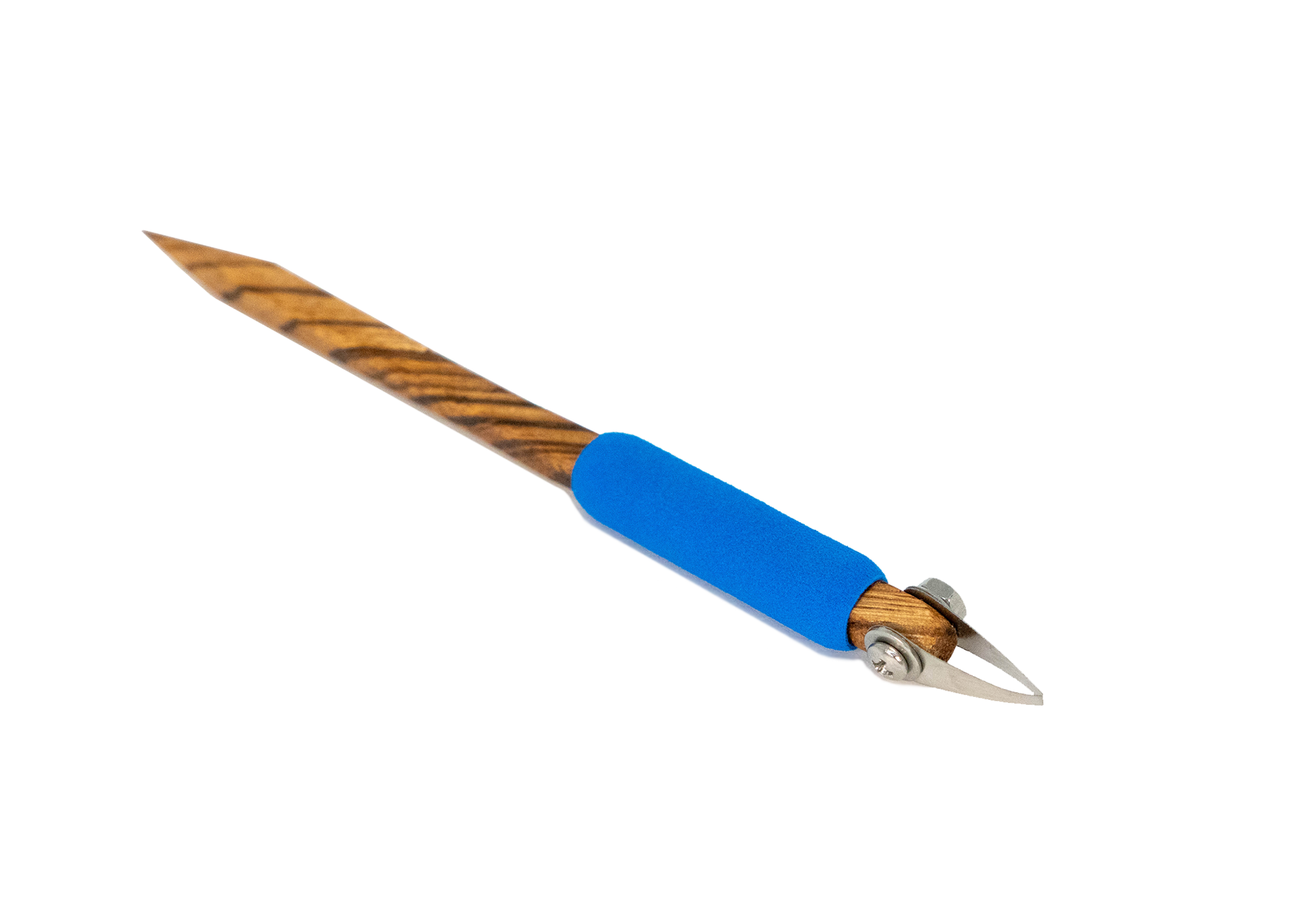 DiamondCore Tools P13 Curved U-Tip 1mm Zebrawood Pencil Carver
