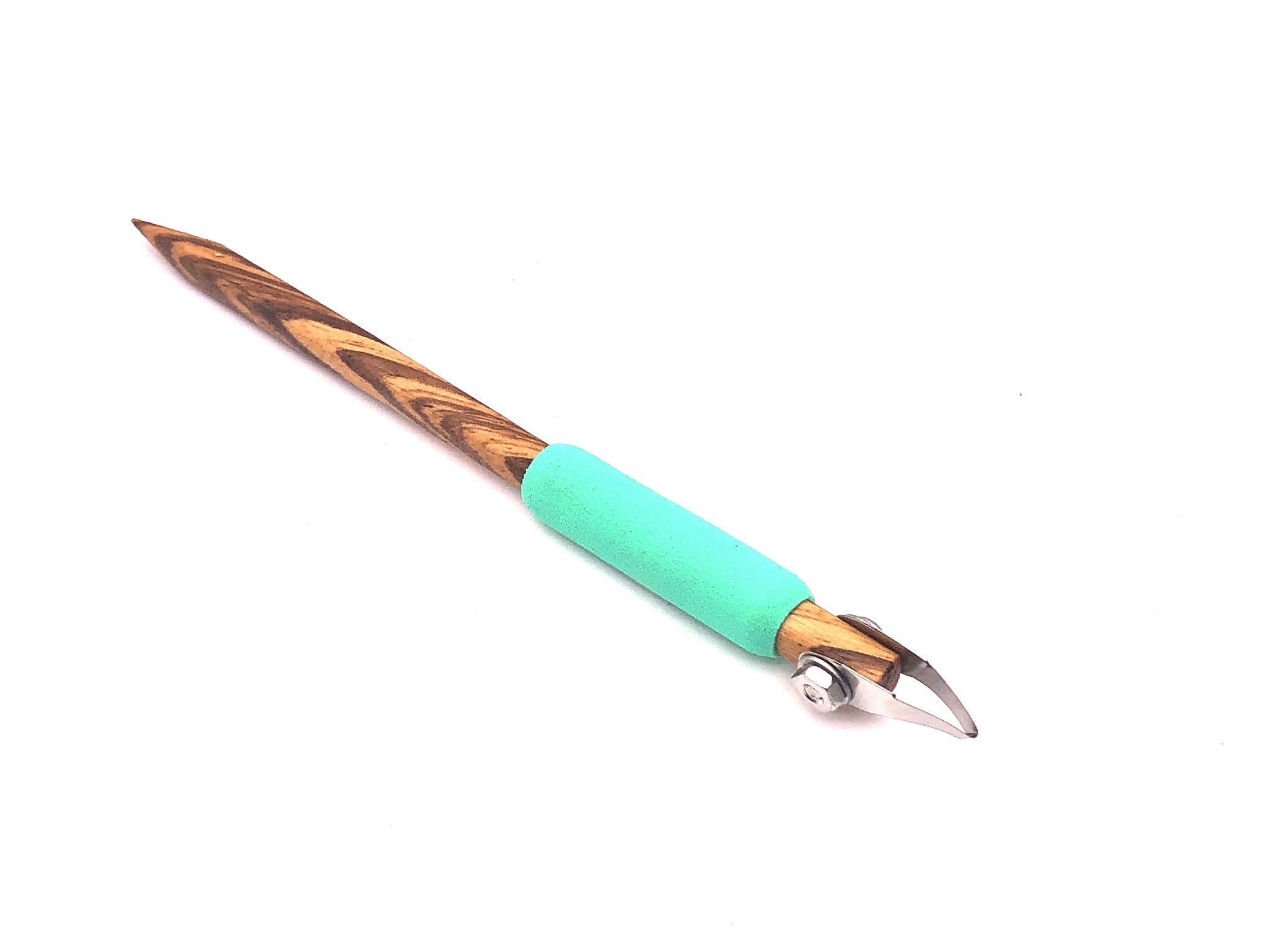 P13 Curved U Tip 1mm Zebrawood Pencil Carver – Sajo Ceramics