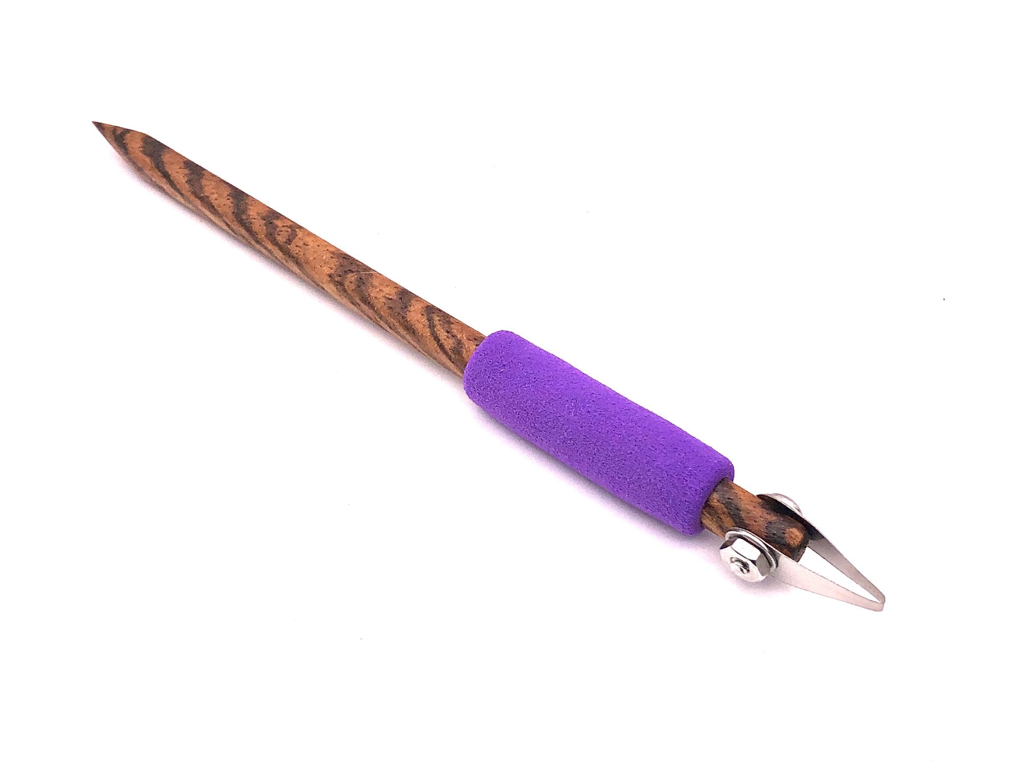 P16 Straight U Tip 1mm Zebrawood Pencil Carver