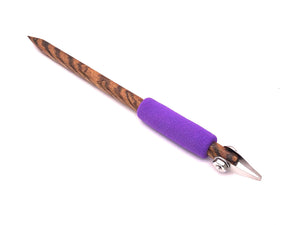 P16 Straight U Tip 1mm Zebrawood Pencil Carver
