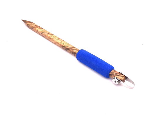 P18 Straight U Tip 6mm Zebrawood Pencil Carver - CLEARANCE!