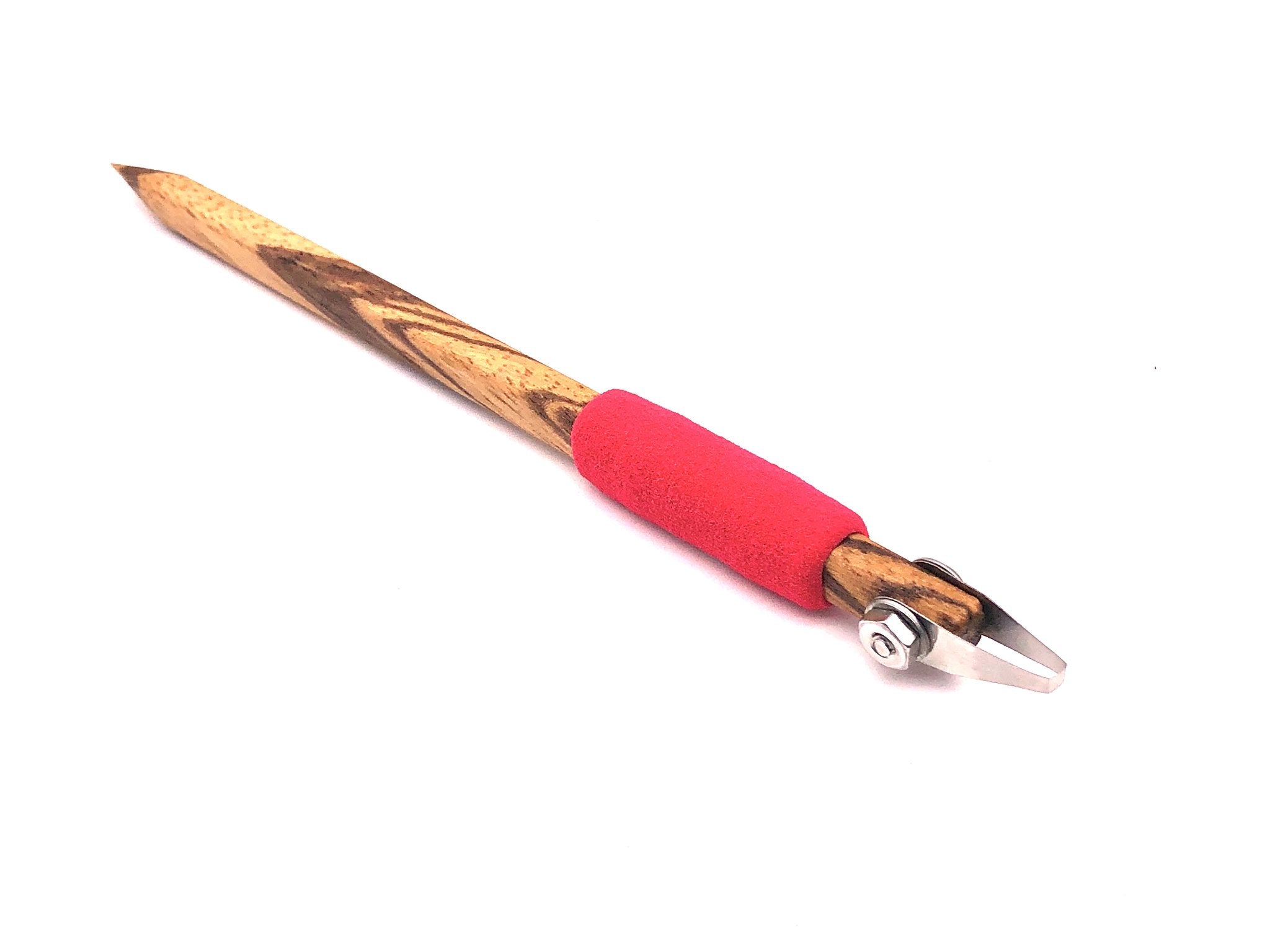 P19 Straight Square Tip 3mm Zebrawood Pencil Carver