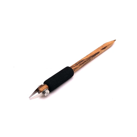P21 Straight Square Tip 1mm Zebrawood Pencil Carver