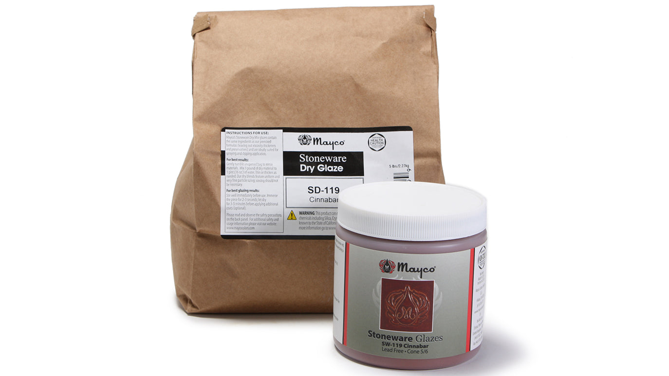 Mayco Stoneware Dry Powdered Glaze - 5 lbs (2.26 kg) - CLEARANCE!